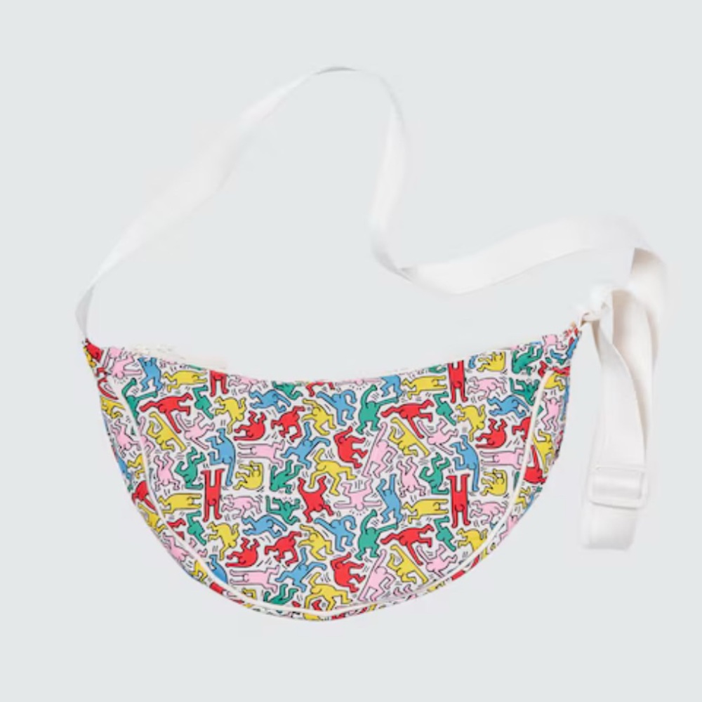 Uniqlo Keith Haring round shoulder bag